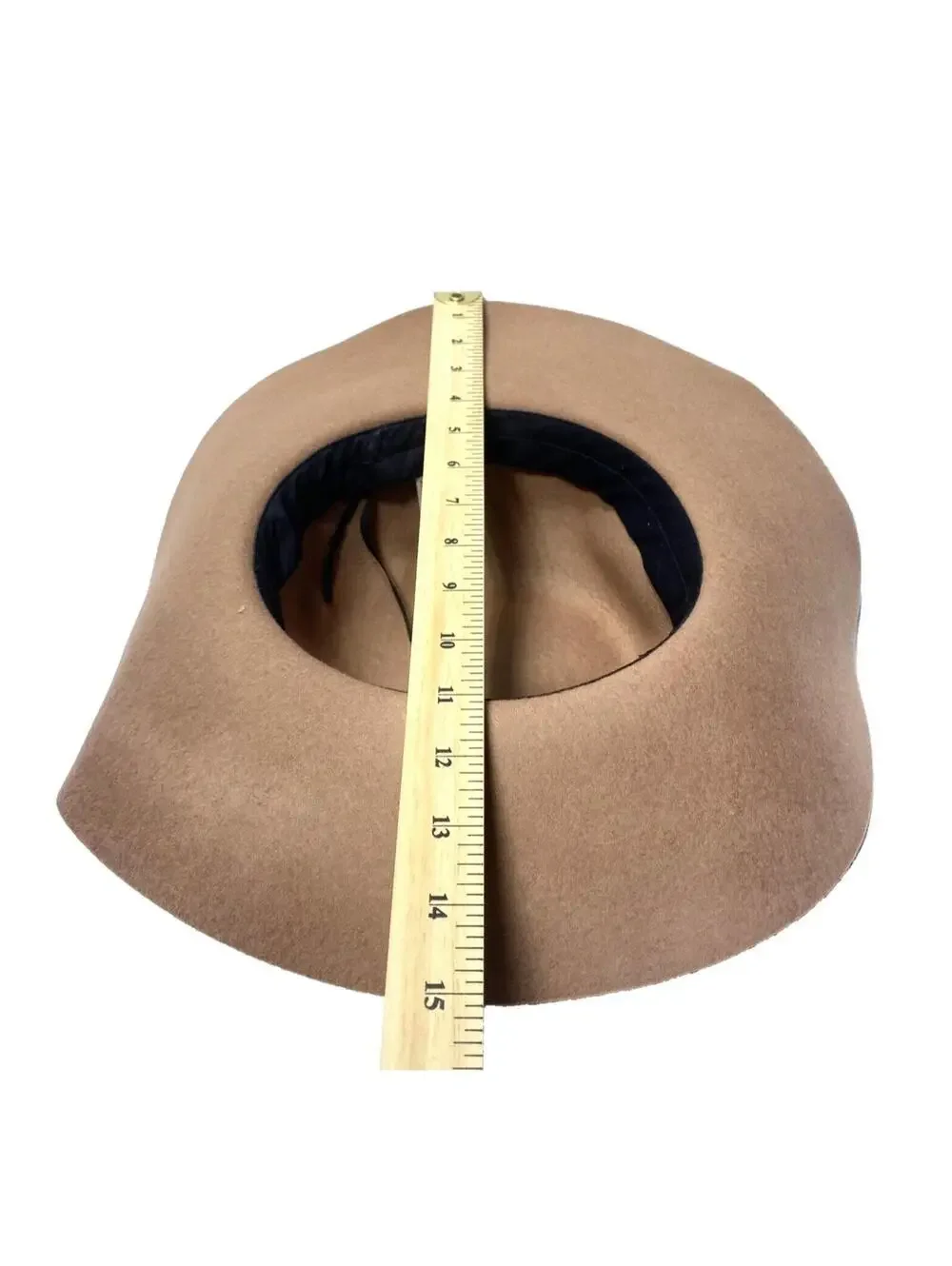 Women's Large Floppy Hat Chic Beachy Sun Hat Panama Belt Wool Classy Wide Fedora